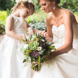 succulent bouquet, wedding, bride