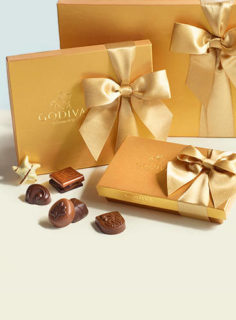 Godiva chocolates - extra sweet